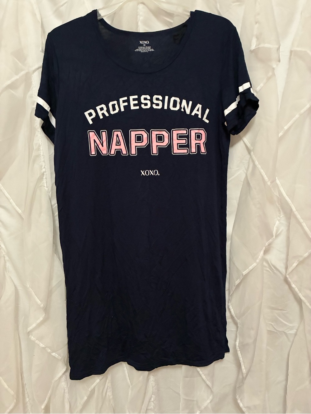 XOXO "Professional Napper" Black Relax Dress